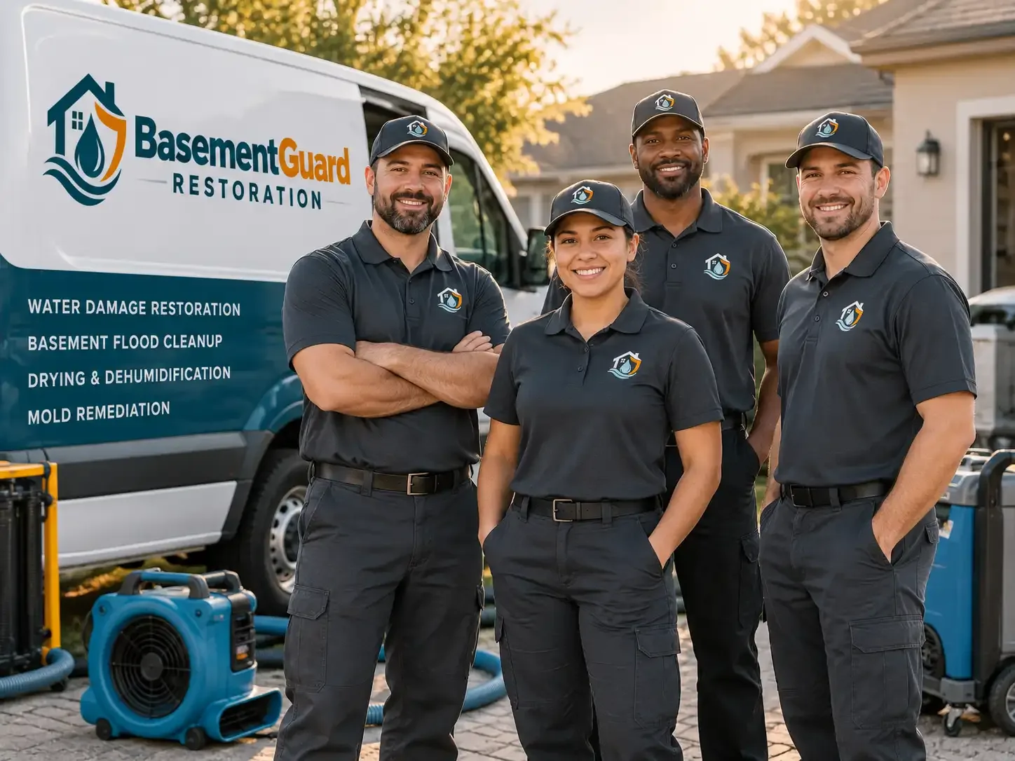 Basement Water Damage Restoration company in Jarreau, LA